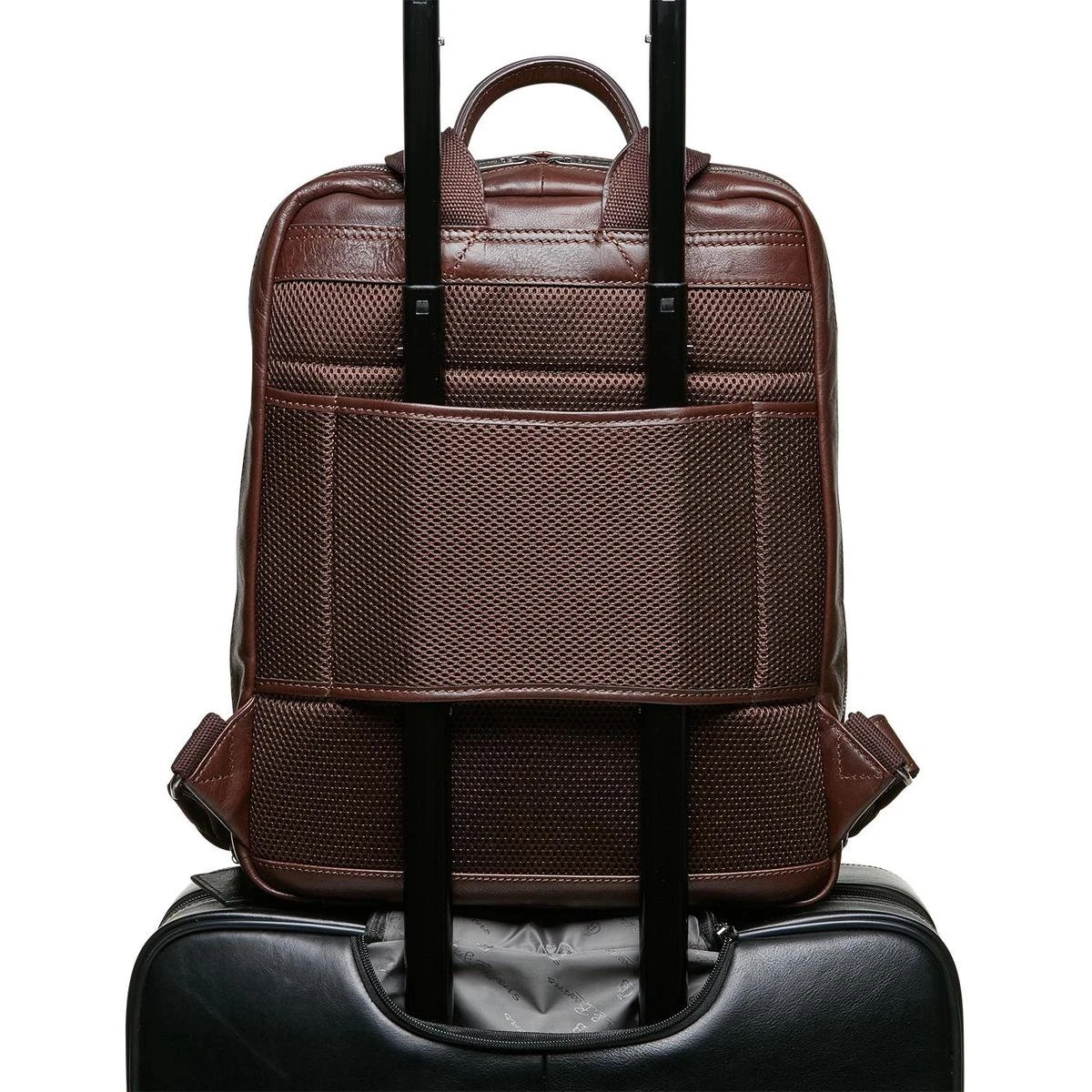 Castelijn & Beerens - Firenze Laptoprugzak 15,6 + Tablet RFID | Mocca - - Afbeelding 2