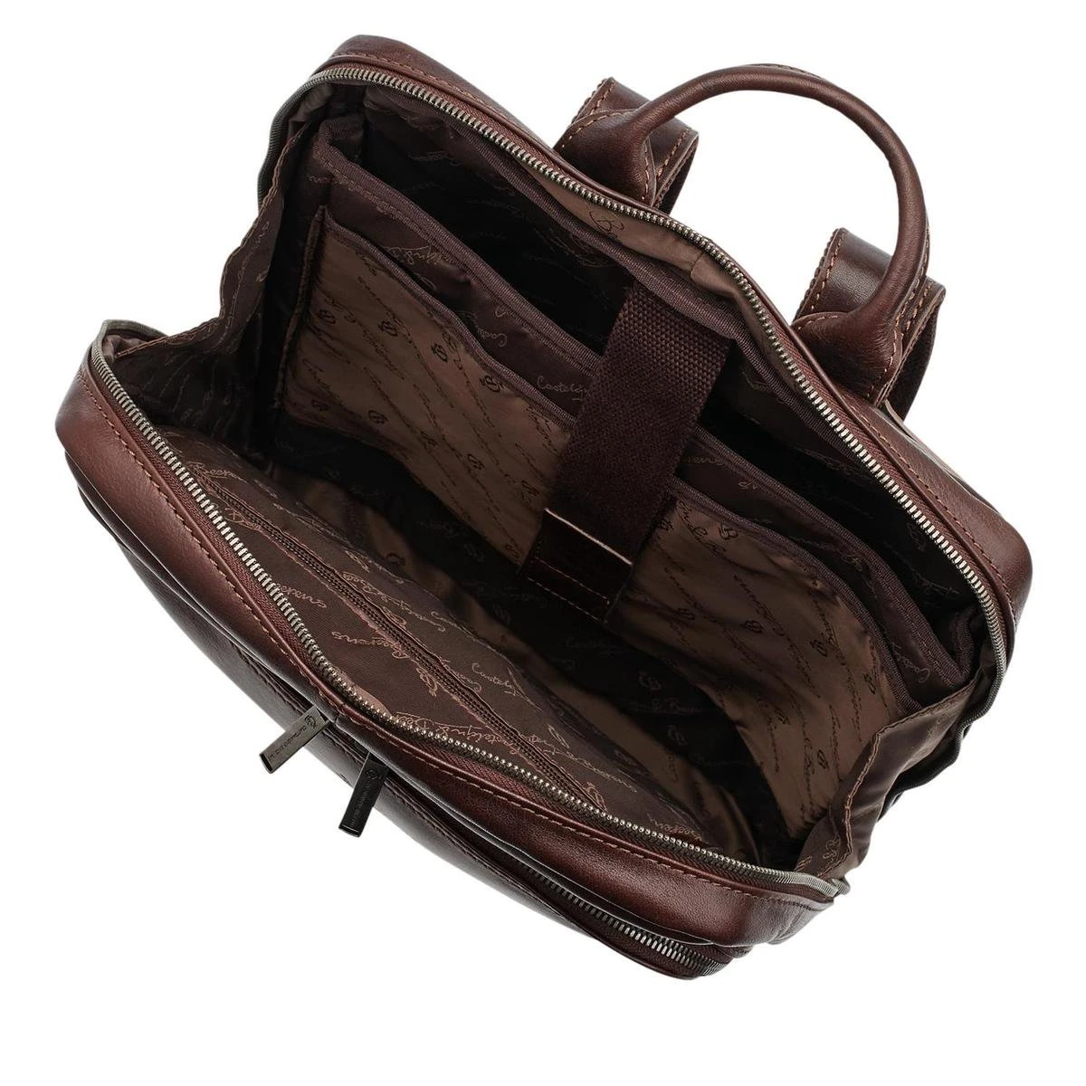 Castelijn & Beerens - Firenze Laptoprugzak 15,6 + Tablet RFID | Mocca - - Afbeelding 4