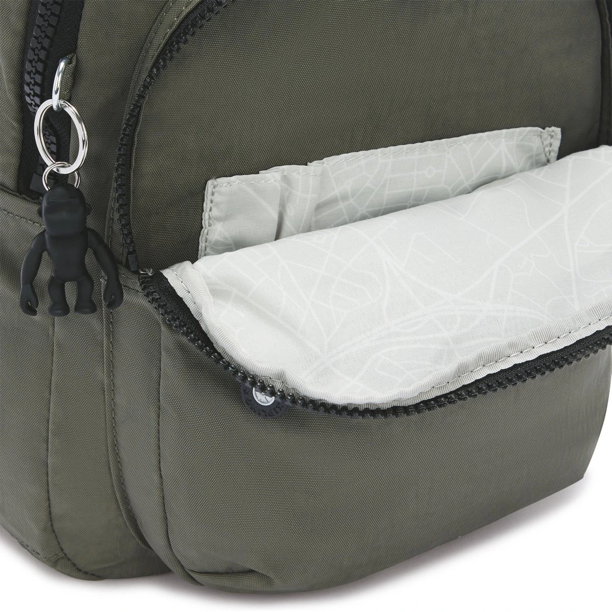 Kipling SEOUL S Rugzak, 14 Liter - Green Moss - Afbeelding 4