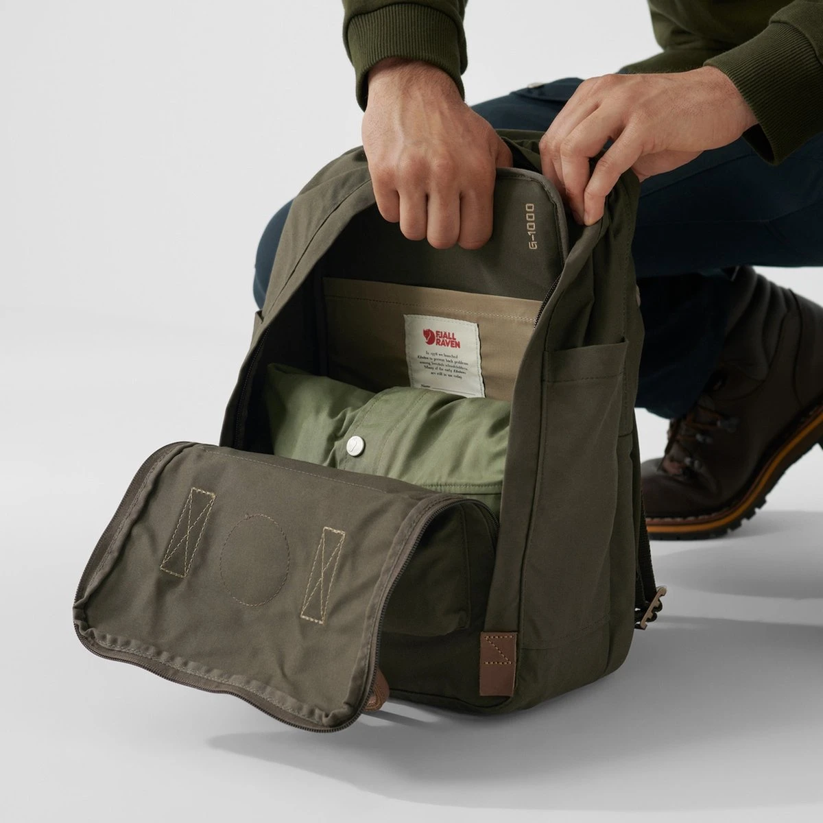 Fjallraven Fjällräven Kånken No. 2 Laptop 15" Unisex Rugzak - Port - Afbeelding 8