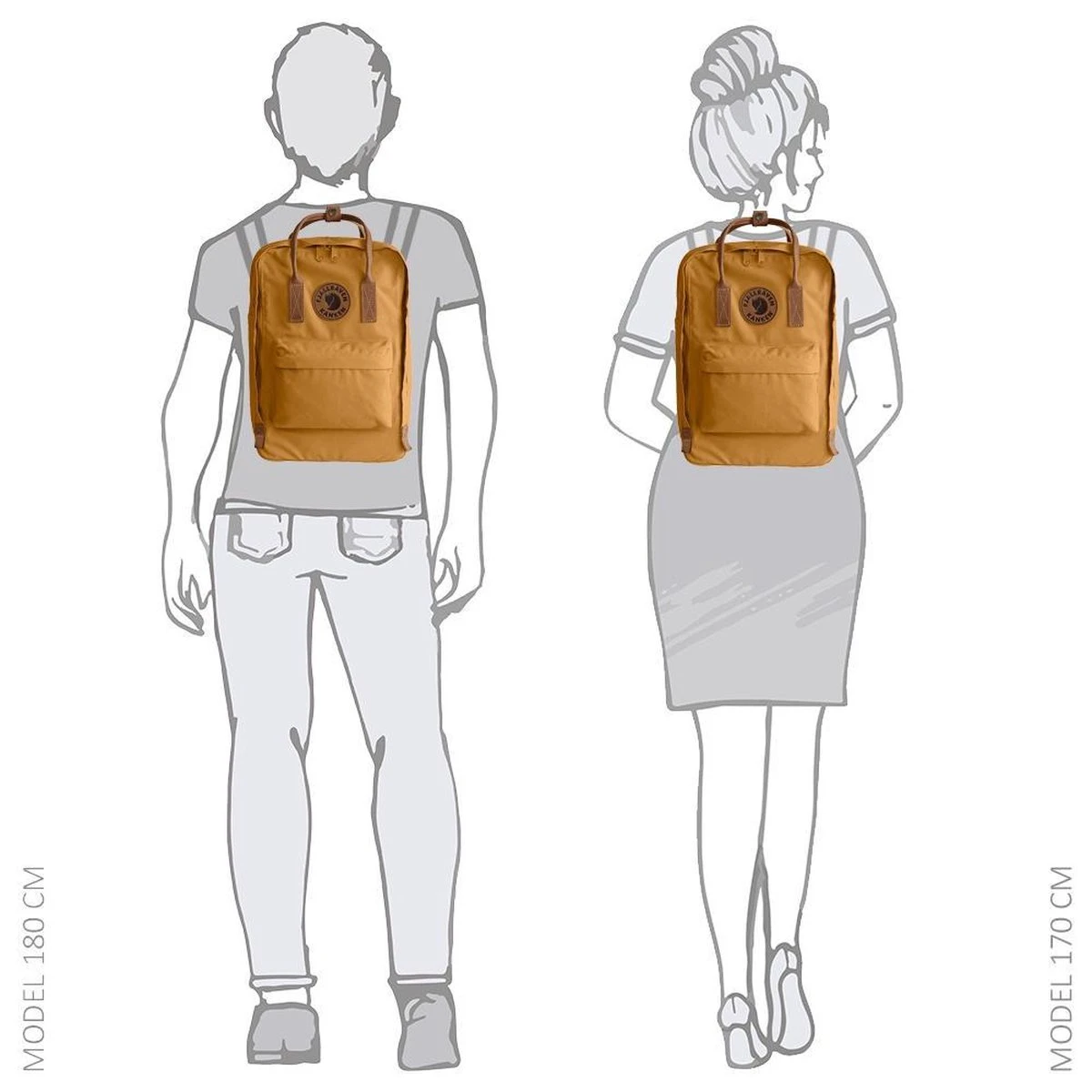 Fjallraven Fjällräven Kånken No. 2 Laptop 15" Unisex Rugzak - Acorn - Afbeelding 5