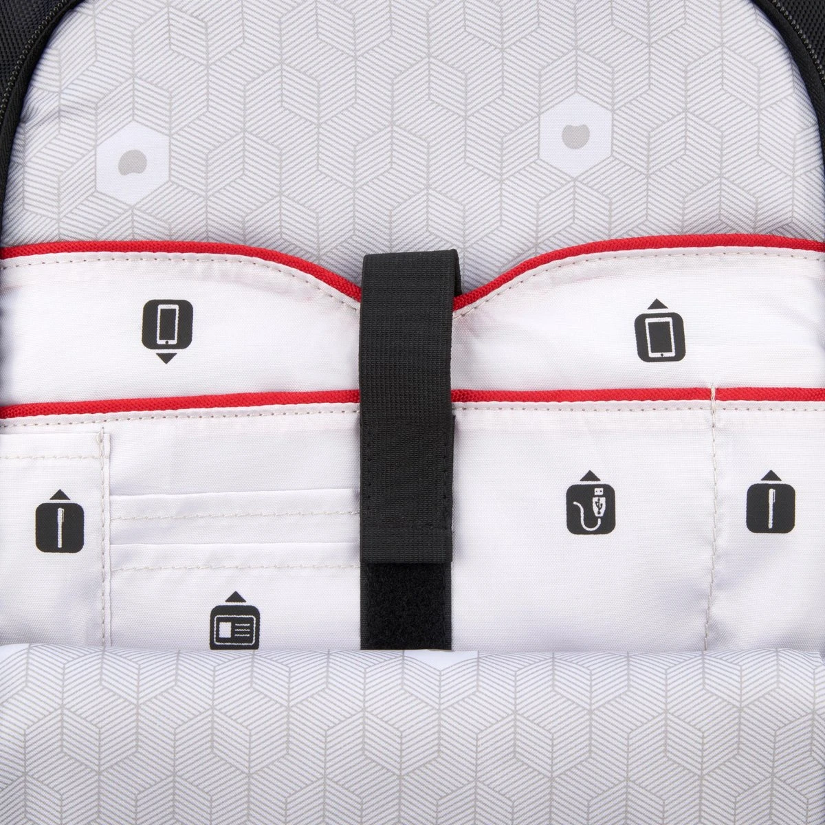 Delsey Parvis Plus Backpack Trolley - 2 Compartments - 17,3 Inch - Black - Afbeelding 7