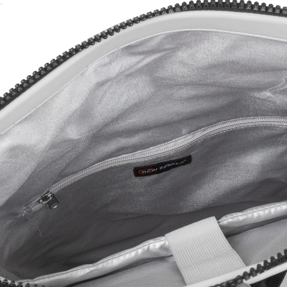 New Rebels® Mart - Rugtas - Grijs - Waterbestendig - Roll-top - 15.6151413121087 - 35x10x46cm - Rugzak / Backpack - Afbeelding 2