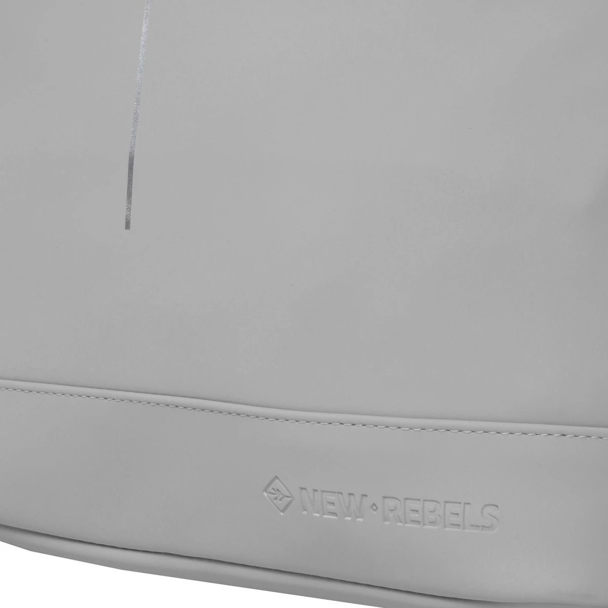 New Rebels® Mart - Rugtas - Grijs - Waterbestendig - Roll-top - 15.6151413121087 - 35x10x46cm - Rugzak / Backpack - Afbeelding 8