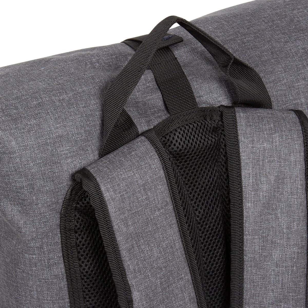 New Rebels® Vepo - Rugtas - Grijs/Rood - Waterbestendig - 15.6151413121087 - 33x15x65cm - Rugzak / Backpack - Afbeelding 4