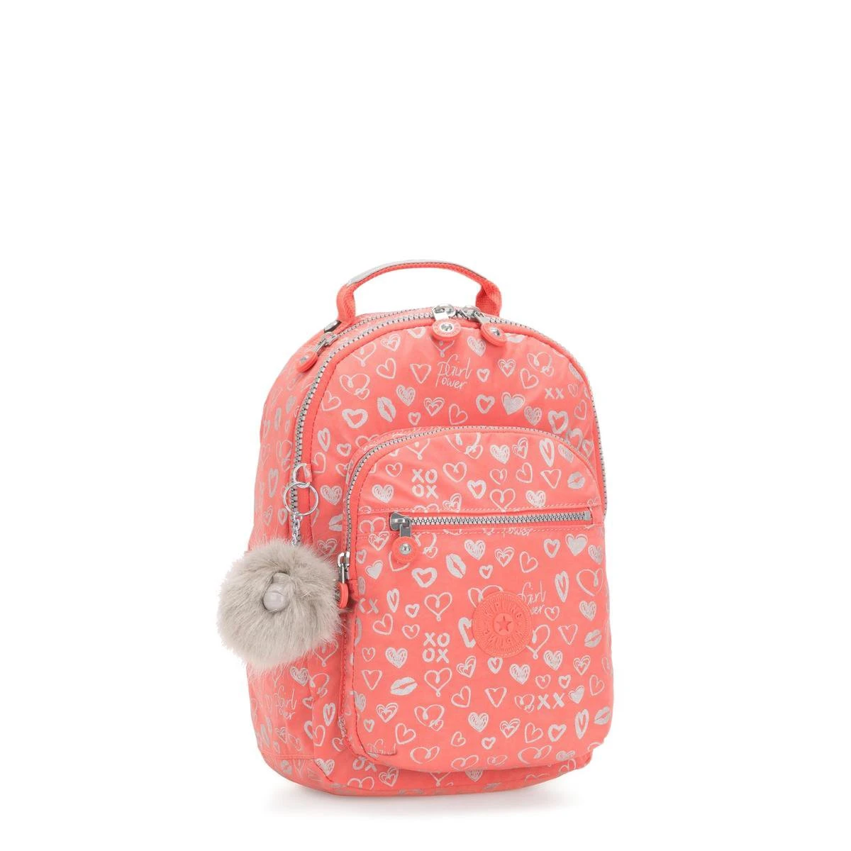 Kipling Seoul Go Small Laptoprugzak 13 Inch - Hearty Pink Met - Afbeelding 4