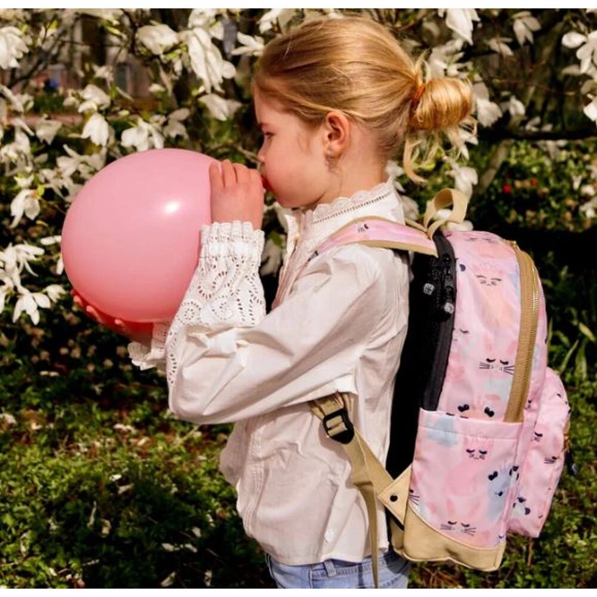 Pick & Pack Lieve Diertjes - Rugzak - Roze - Maat M - Afbeelding 14