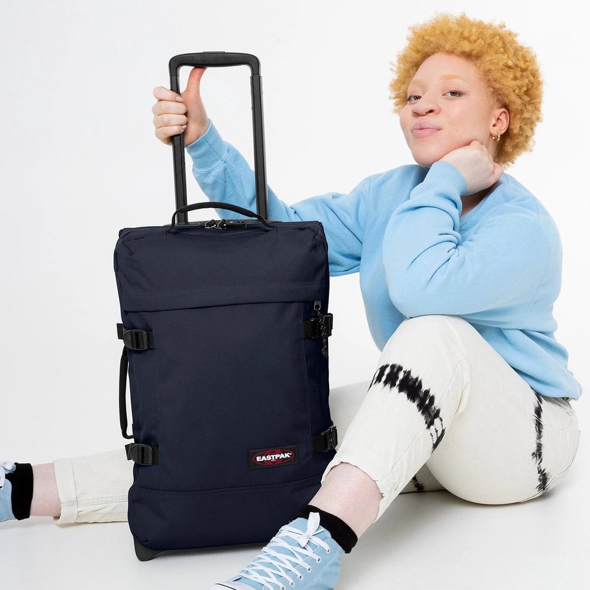 Eastpak TRANVERZ S Reiskoffer, Handbagage (51 X 32.5 X 23 Cm) - Ultra Marine - Afbeelding 2