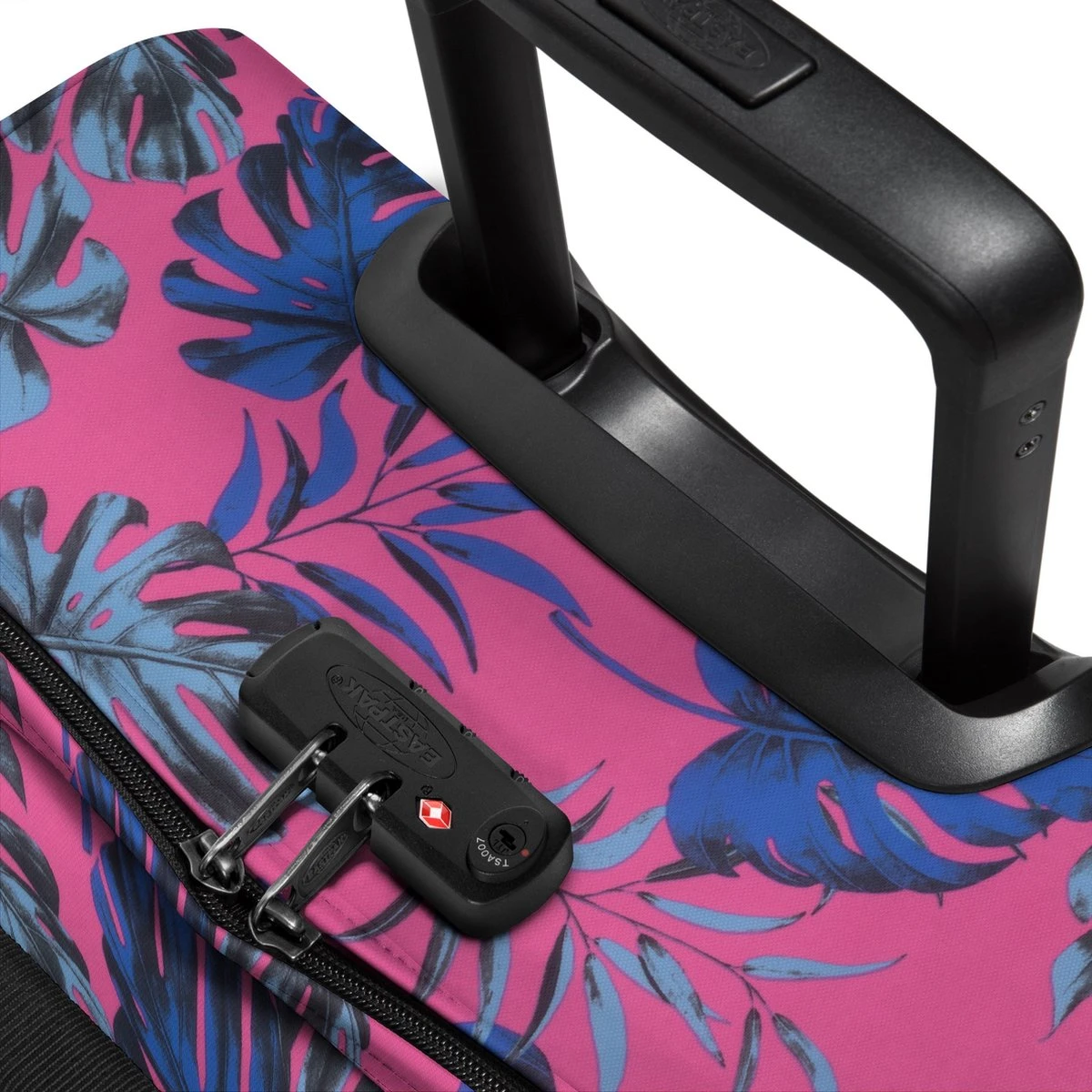 Eastpak TRANVERZ S Reiskoffer, Handbagage (51 X 32.5 X 23 Cm) - Brize Monstera Pink - Afbeelding 6