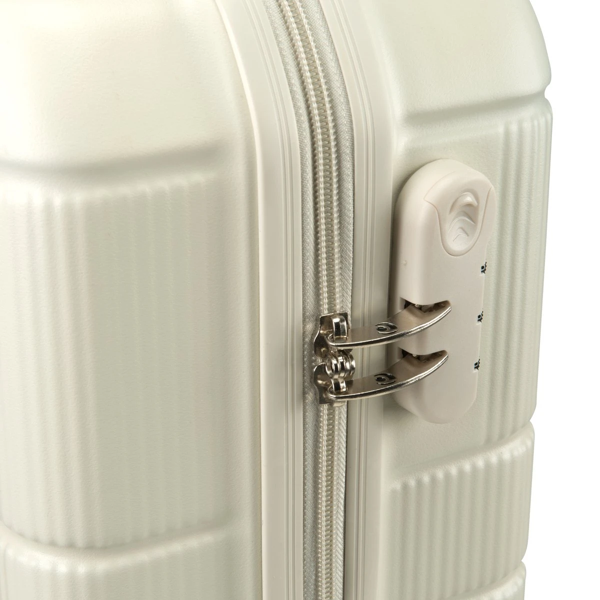 Princess Traveller Florence - Handbagagekoffer Met Strap - Crème - S - 55cm - Afbeelding 5