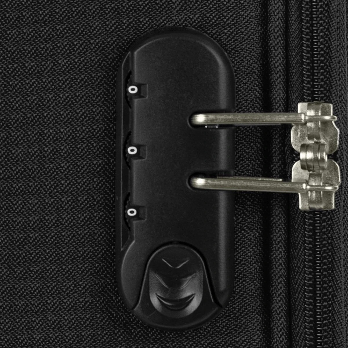 Travelbags Handbagage Zachte Koffer / Trolley / Reiskoffer - The Base - 55 Cm - Zwart - Afbeelding 13