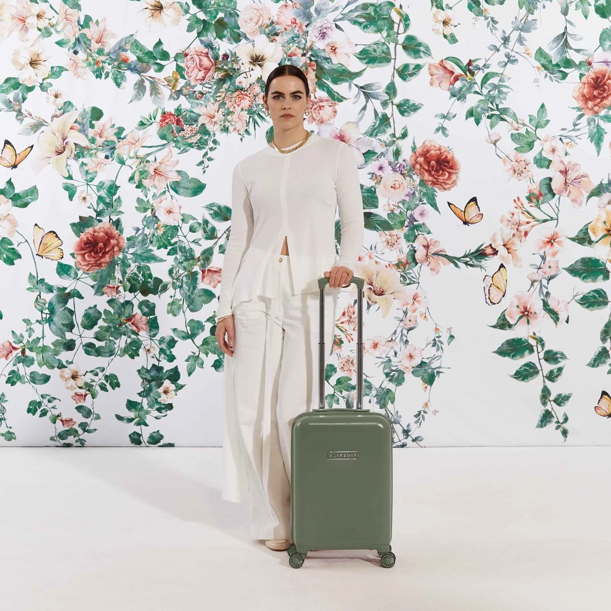 SUITSUIT - Blossom - Dark Olive - Handbagage (55 Cm) - Afbeelding 4