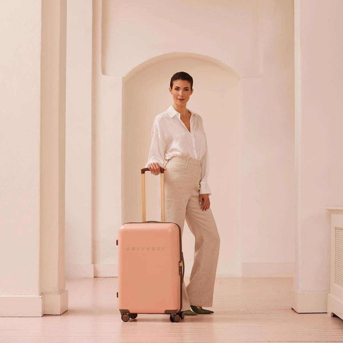 SUITSUIT - Fab Seventies - Coral Cloud - Reiskoffer (66 Cm) - Afbeelding 2