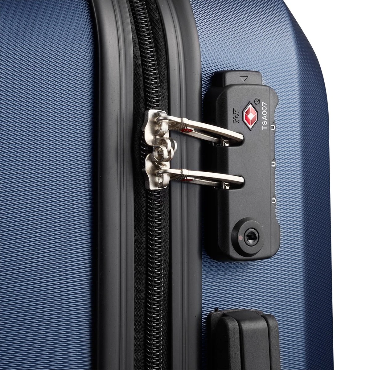 Swiss - Lausanne - Handbagage Koffer - 4 Wielen - TSA-Cijferslot - Blauw - Afbeelding 5