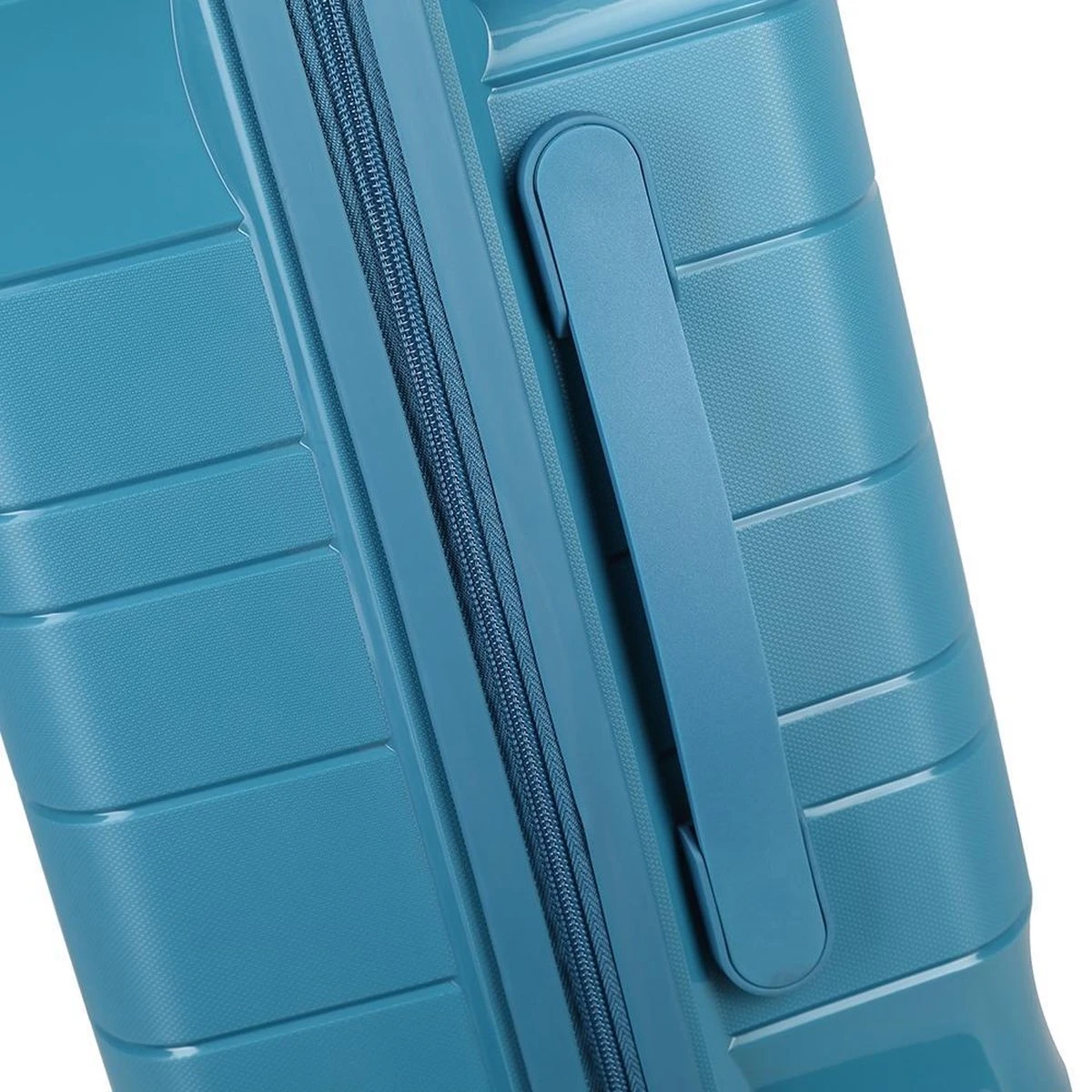 Decent ONE-CITY Large Koffer - 76 Cm - TSA Slot - Petrol - Afbeelding 6