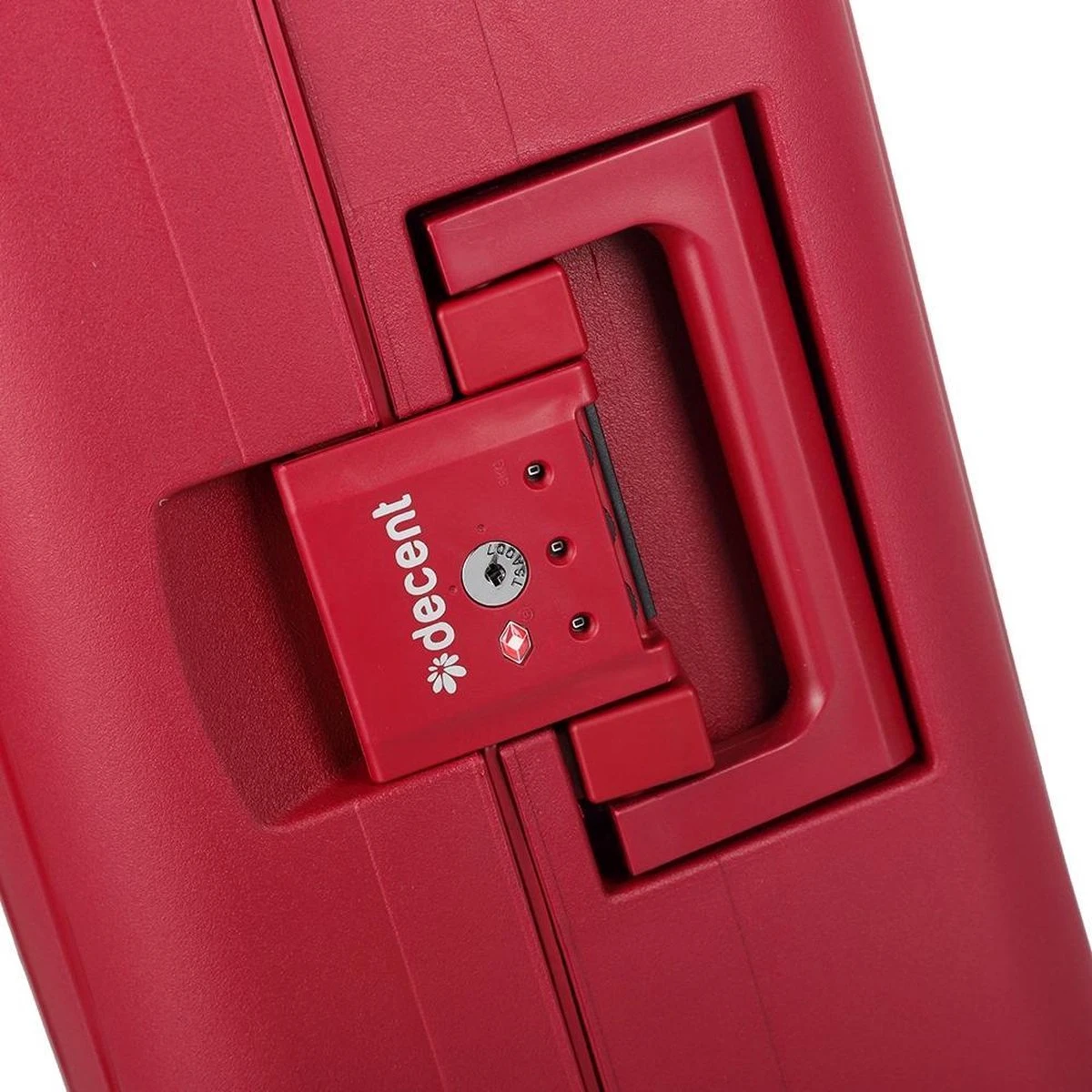Decent Transit Large Koffer - 82 Cm - Rood - Afbeelding 6