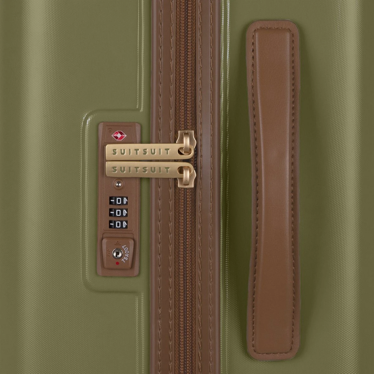 SUITSUIT - Fab Seventies - Martini Olive - Reiskoffer (66 Cm) - Afbeelding 4