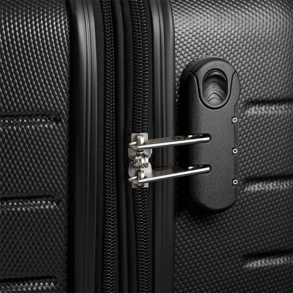 Swiss Alpine 2.0 - Reiskoffer - 67 Cm - 4 Wielen - Zwart - Afbeelding 7