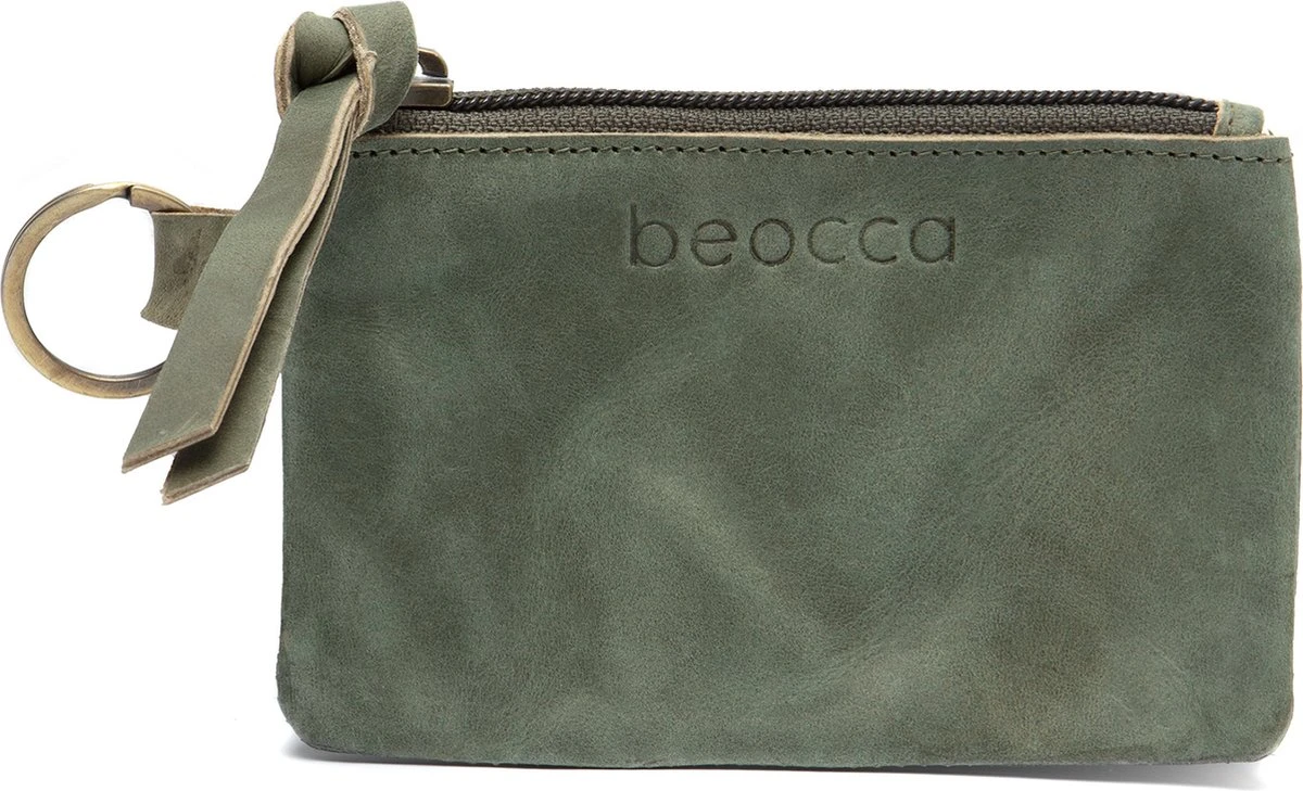 Beocca - Leren Rugzak Mavis Groen - 15" Laptoptas - Afbeelding 6