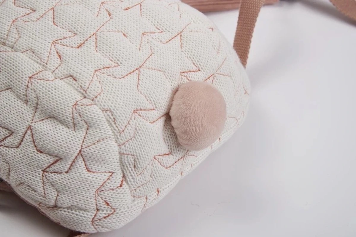 Rugzak - Kinderrugzak - Ster Rugzak - Rugzak Peuter - Rugzak Dreumes - Rugtas - Kleine Kinderrugtas - Konijn - Sac - Sac A Dos - Afbeelding 3