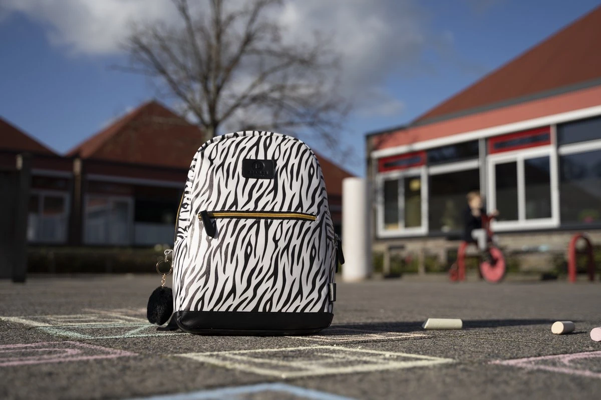 Beagles Originals Cool Originals Rugzak 13,3 Inch (29,4x16,6 Cm.) - Tijger Wit - Afbeelding 11