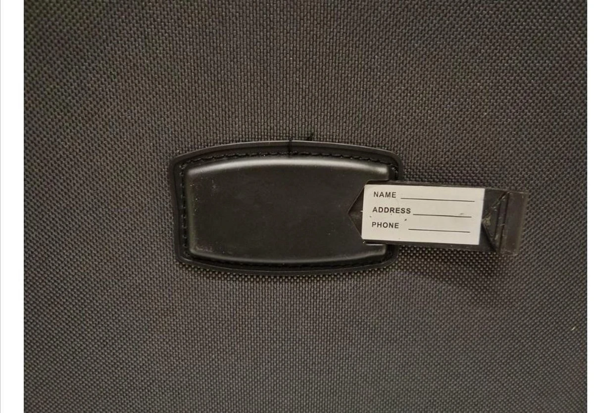 Stoffen Handbagage Koffer 51cm 4 Wielen Trolley - Bruin - Afbeelding 9