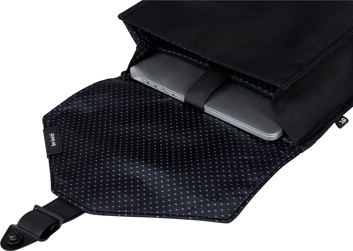 Bold Banana Rugzak 15.6 Inch Laptopvak - Beautiful Black - Afbeelding 18