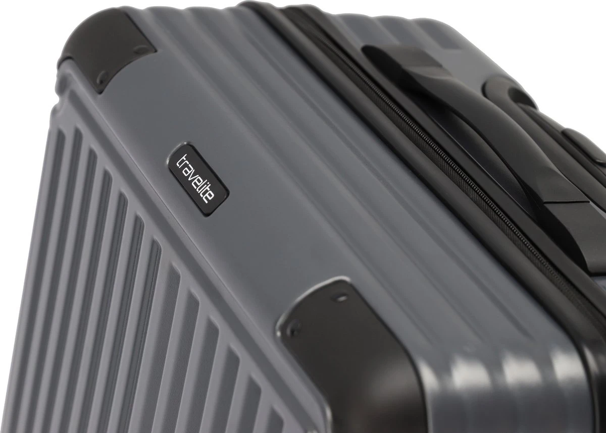 Travelite Cruise M 4-wiel Reiskoffer Antracite - Afbeelding 6