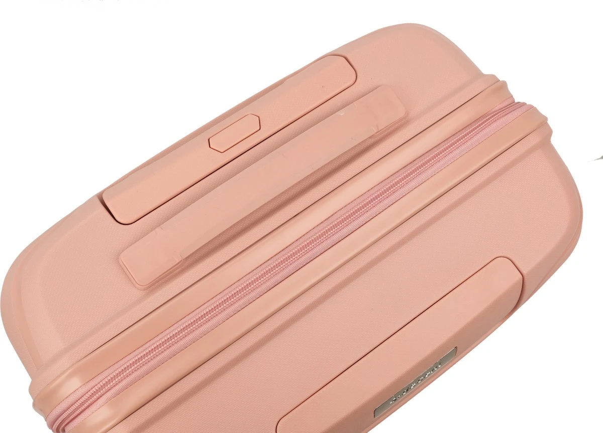 Decent EXPLORER PP Handbagage Trolley 55 Cm - 38 Liter - Pink - Afbeelding 5