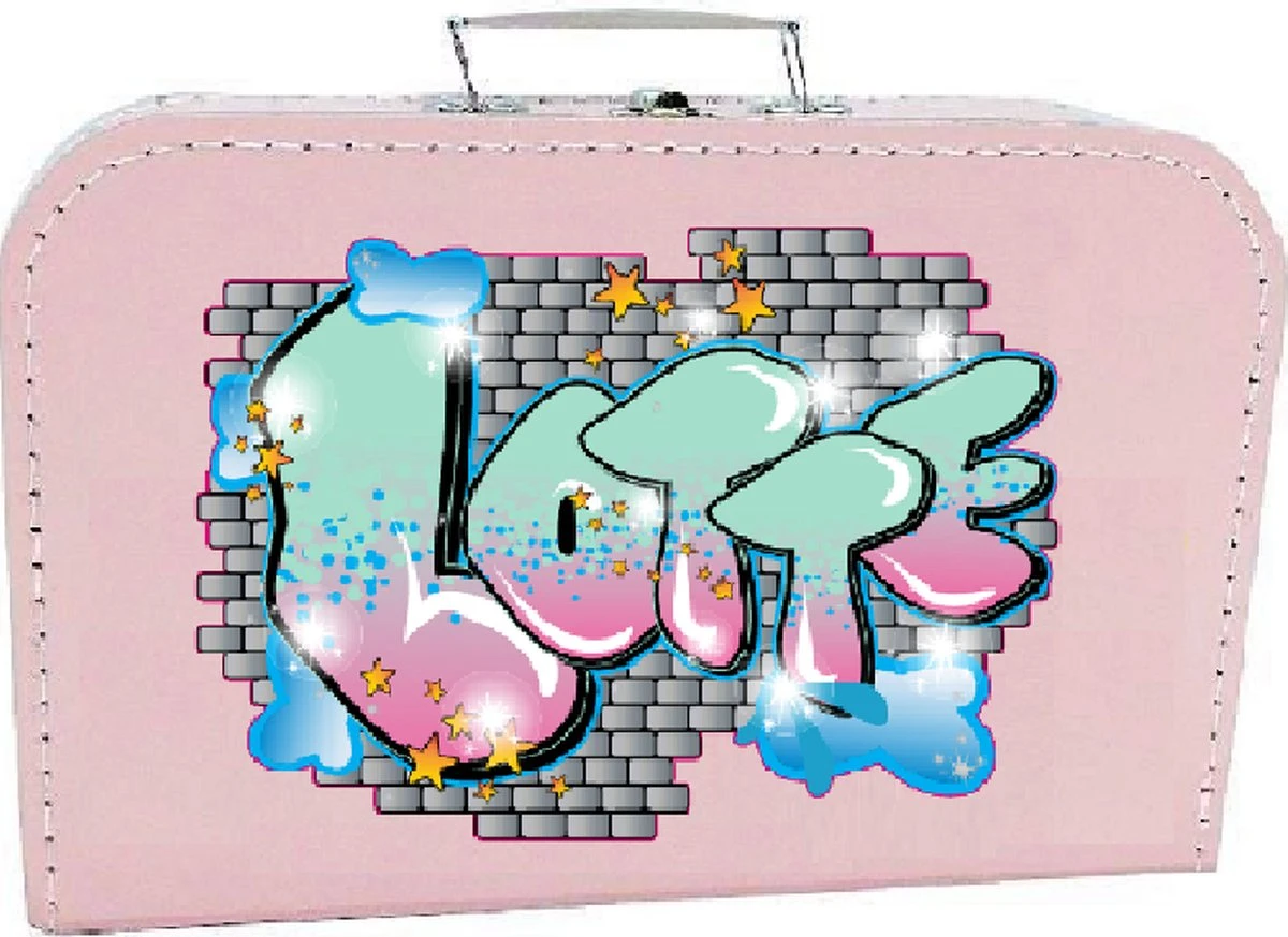 Logeerkoffer Effen - Kinderkoffer- Kraamcadeau - Geboortecadeau - Opa En Oma - Afbeelding 5