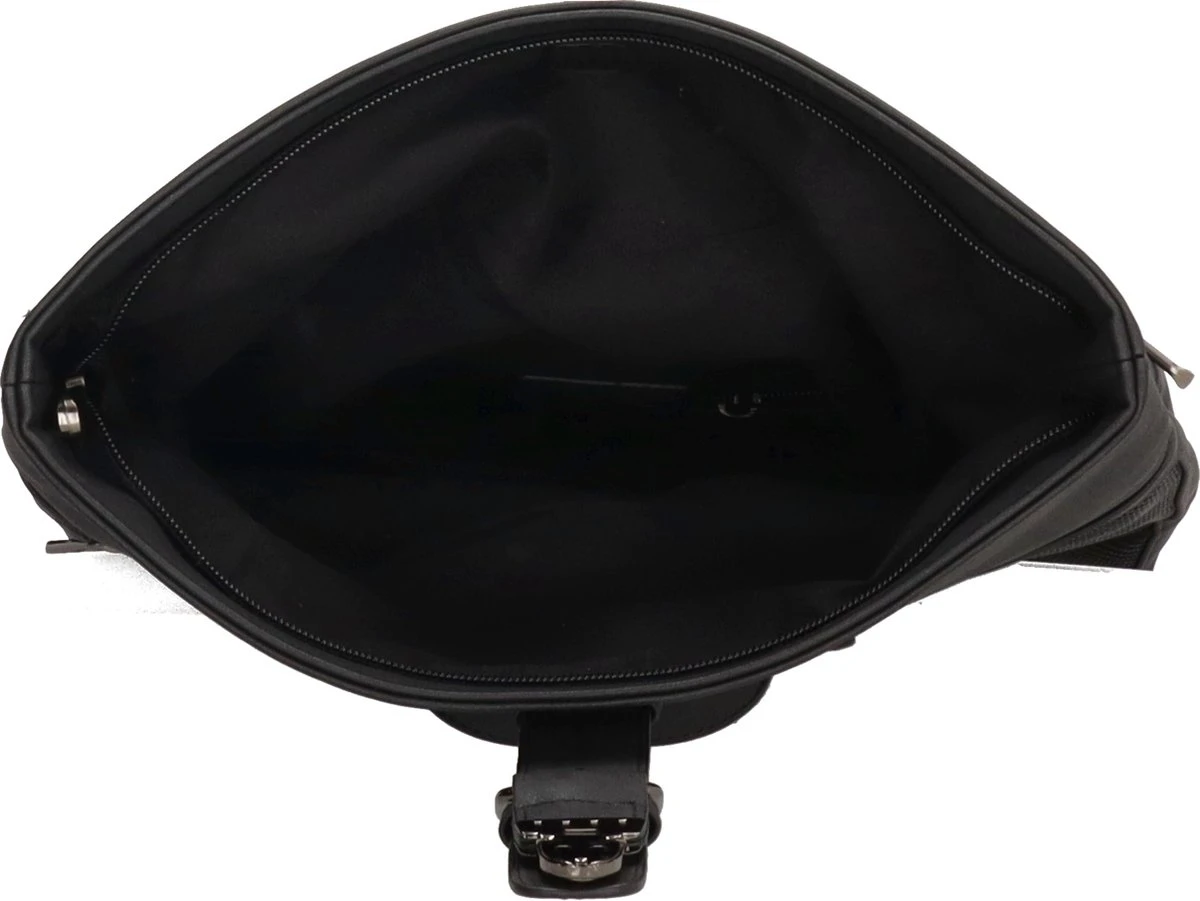 Enrico Benetti Rotterdam 66598 Laptop Rugzak / Businesstas Rolltop Rugzak 15" Laptopvak - Zwart - Afbeelding 7