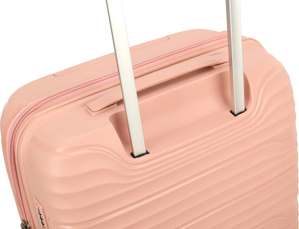 Decent EXPLORER PP Handbagage Trolley 55 Cm - 38 Liter - Pink - Afbeelding 11