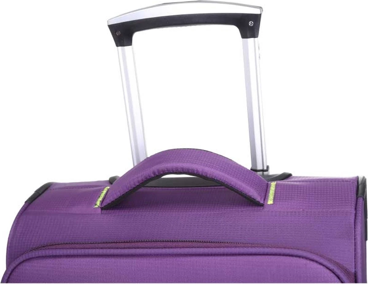 Decent Handbagage Koffer Super-Light 50 - Paars - Afbeelding 11