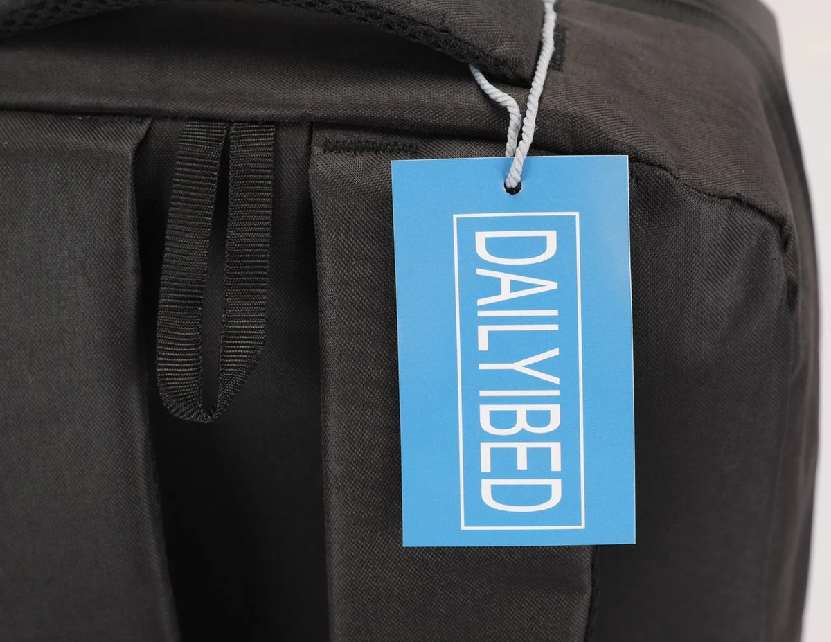 Dailyibed - 1988 - Rugzak - Schooltas - Laptoptas - Usb Poort - Zwart - Afbeelding 5