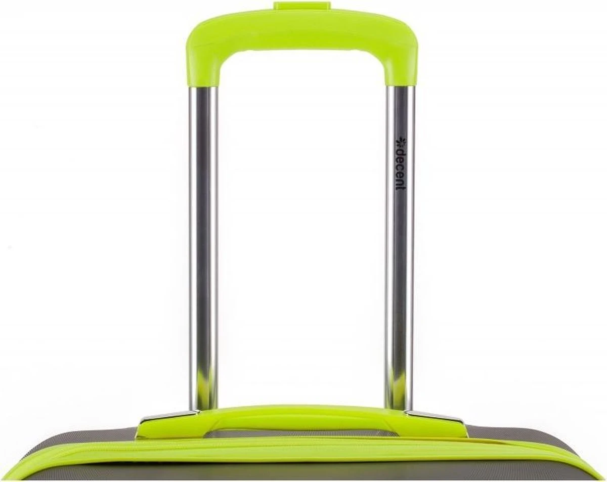 Decent Lumi Fix Handbagage Koffer - 55 Cm - Black/Lemon - Afbeelding 7