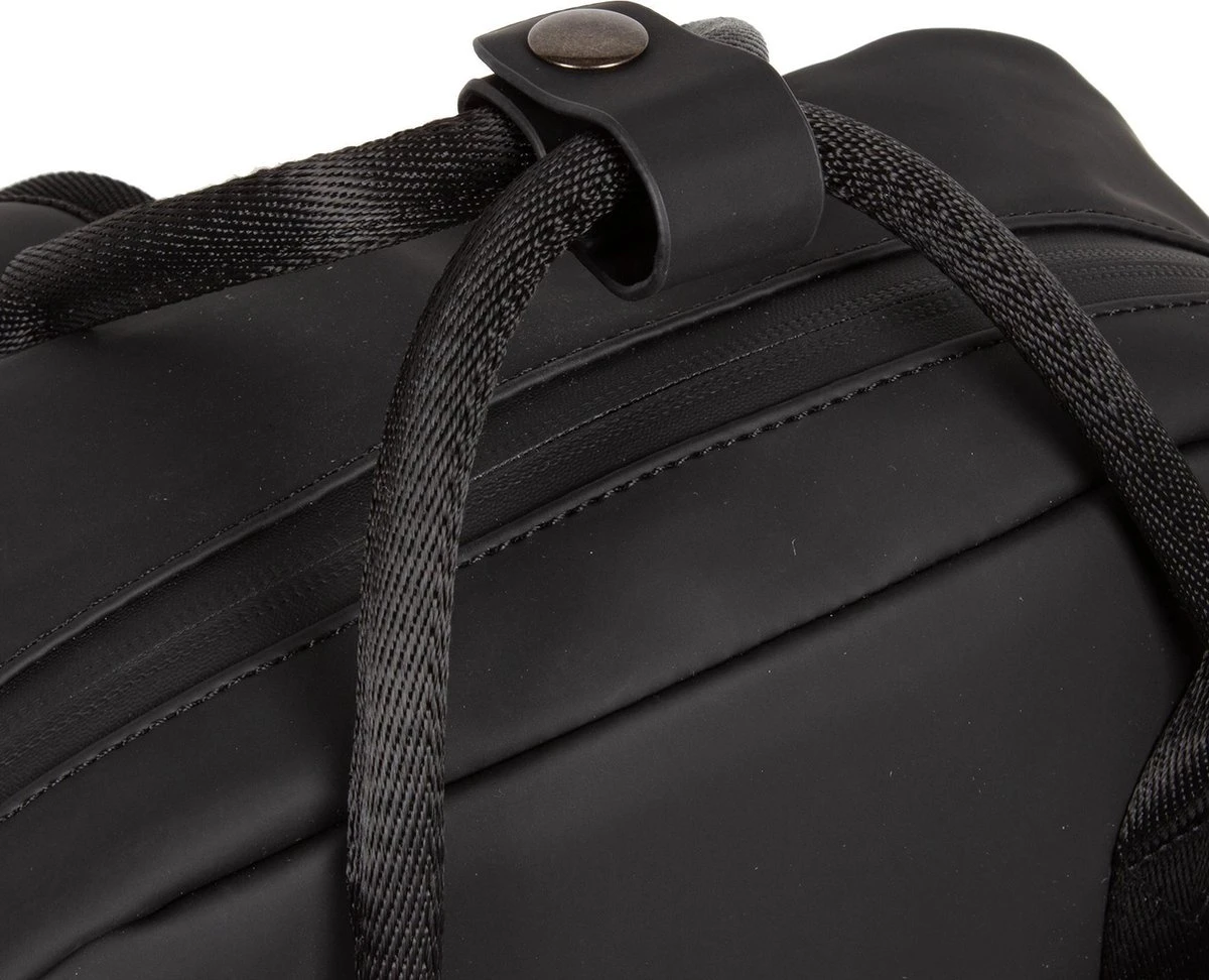 New Rebels® Harper - Rugtas - Zwart - Waterbestendig - 9L - 28x8x38cm - Rugzak / Backpack - Afbeelding 14