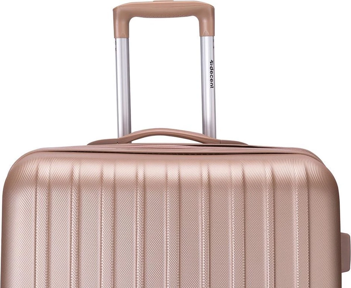 Decent Tranporto-One Reiskoffer 66 Cm - Zalmroze - Afbeelding 6