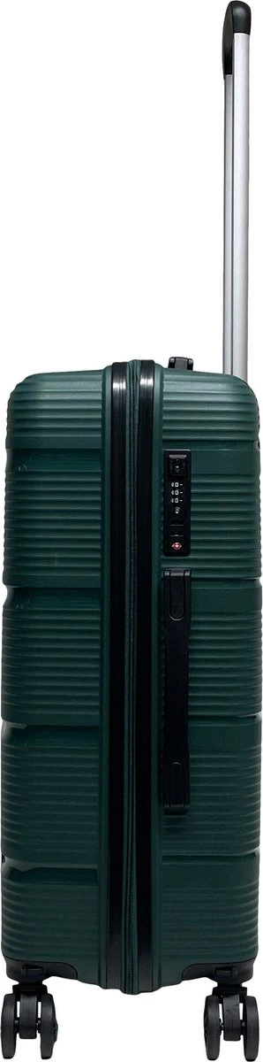 Benzi Izeda Middelgrote Koffer - 65 Cm - 65 Liter - Groen - Afbeelding 2