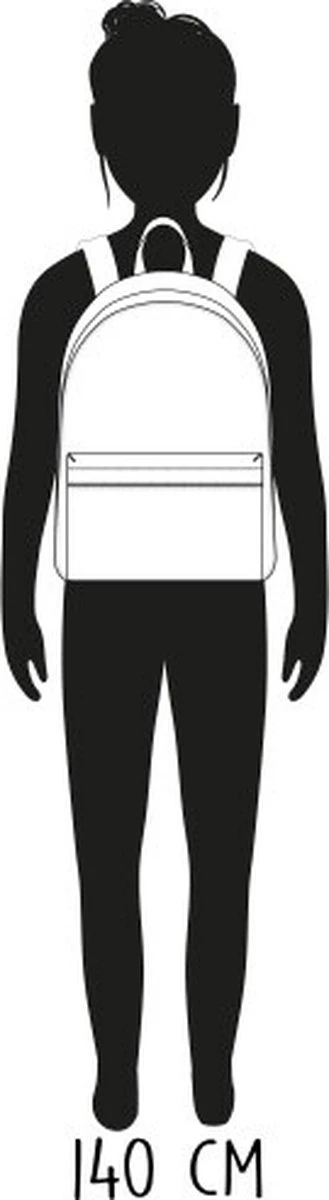 Milky Kiss Sweet & Simple Large Rugzak - 12,5 L - Roze - Afbeelding 5