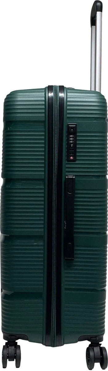 Benzi Izeda Grote Koffer - 75 Cm - 95 Liter - Groen - Afbeelding 2