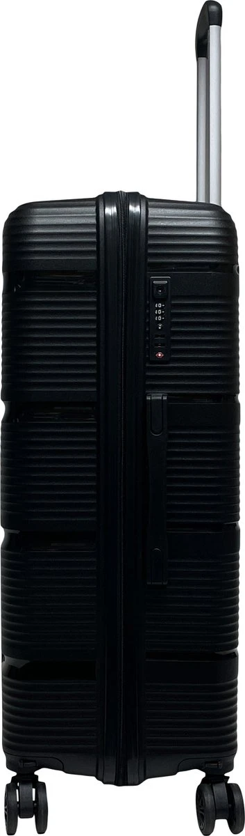 Benzi Izeda Grote Koffer - 75 Cm - 95 Liter - Zwart - Afbeelding 2