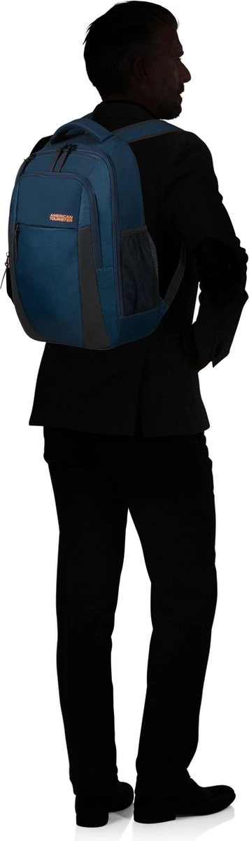 American Tourister Rugzak Met Laptopvak - Urban Groove Ug12 Lapt Bp 15.6" Slim Dark Navy - Afbeelding 8