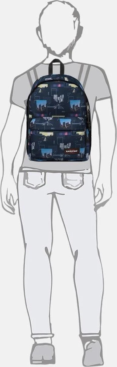 Eastpak Out Of Office Rugzak - Shapes Blue - Afbeelding 5