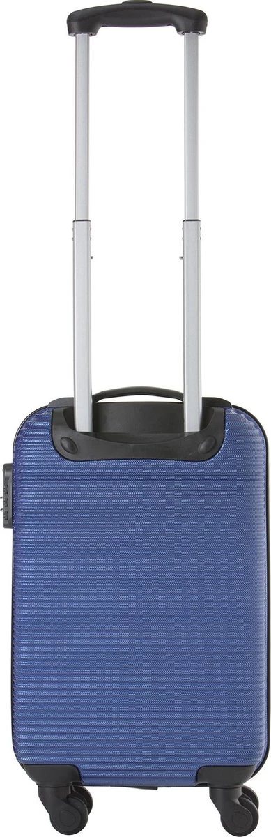TravelZ Horizon Handbagagekoffer - 54cm Handbagage Trolley Met Gevoerde Binnenkant - Blauw - Afbeelding 2