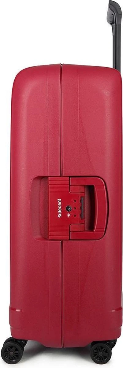 Decent Transit Large Koffer - 82 Cm - Rood - Afbeelding 2