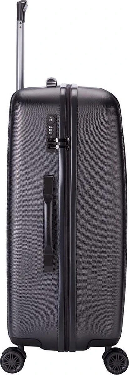 Decent Tranporto-One Grote Koffer - 76 Cm - TSA Slot - Anthracite - Afbeelding 2