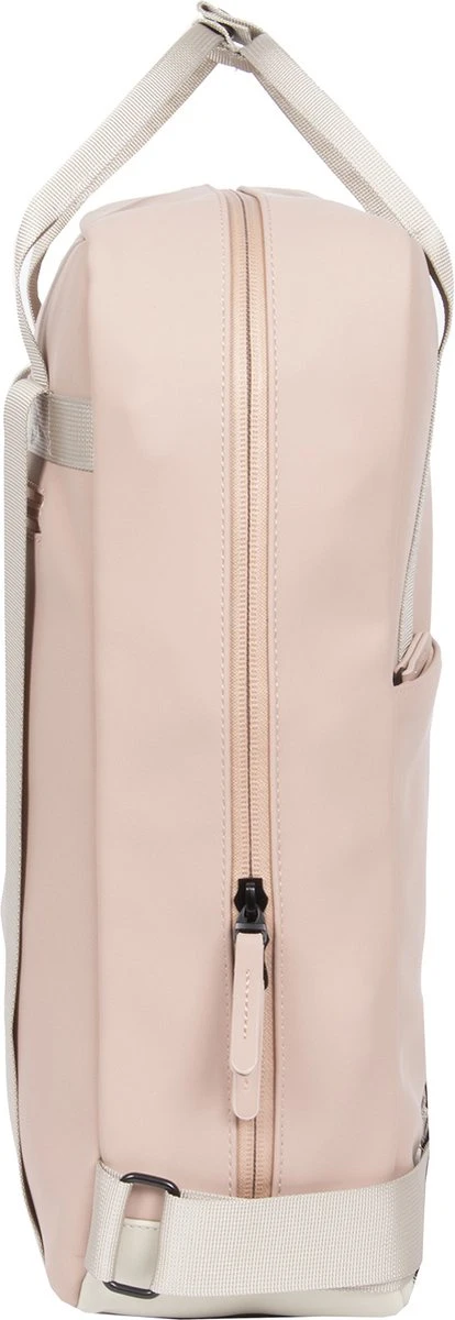New Rebels® Julan - Rugtas - Oudroze - Waterbestendig - 42x12x28cm - Rugzak / Backpack - Afbeelding 2