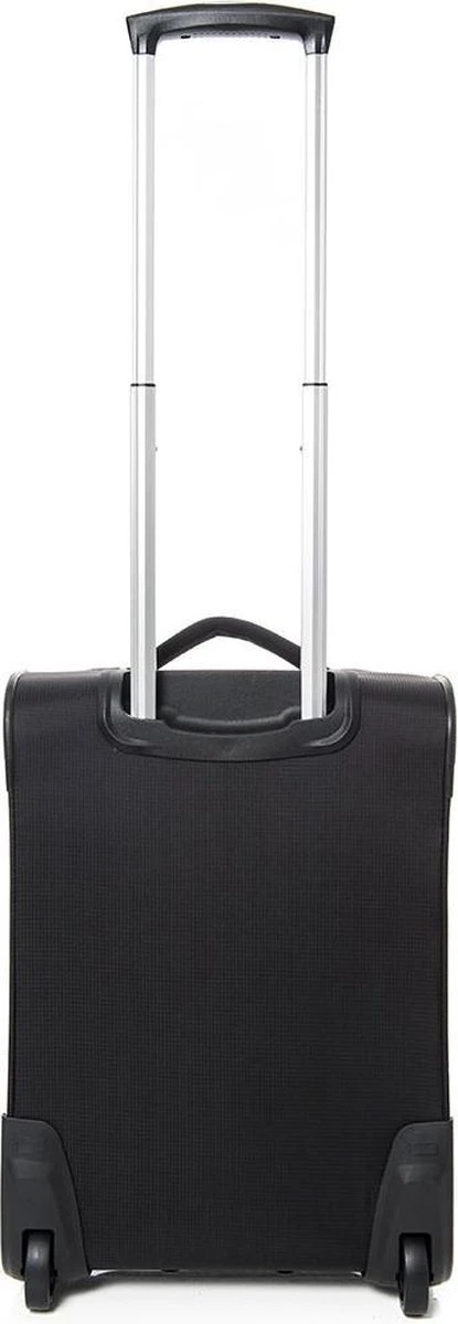 Decent Handbagage Koffer / Trolley / Reiskoffer - 50 Cm - 35 Liter - Polyester - Super-Light - Zwart - Afbeelding 7