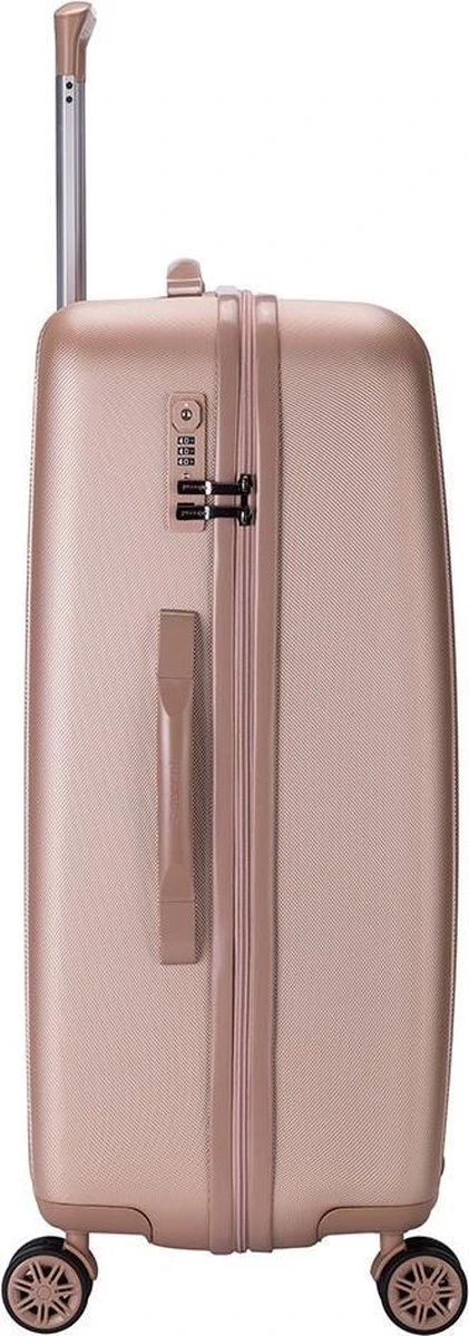 Decent Tranporto-One Reiskoffer 66 Cm - Zalmroze - Afbeelding 15