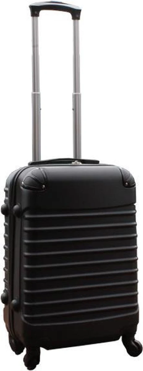 Travelerz Handbagage Koffer Met Wielen 39 Liter - Lichtgewicht - Cijferslot - Zwart